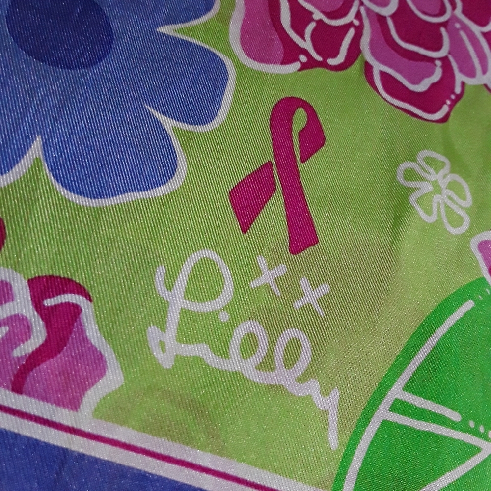 Lilly oblong colorful scarf